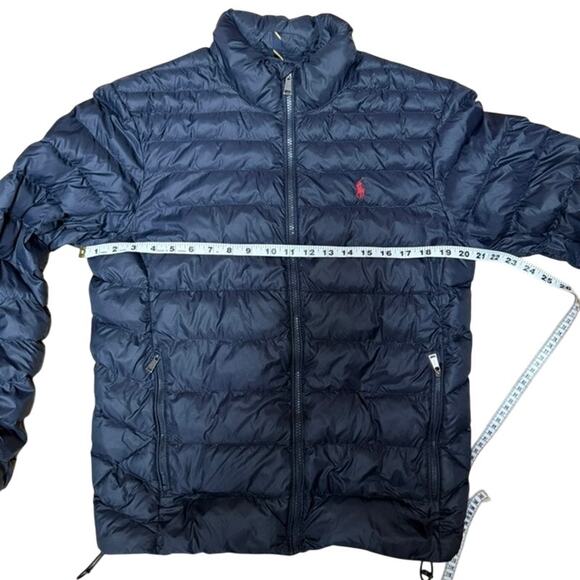 POLO RALPH LAUREN Colden Packable Puffer Jacket Navy SP Small - Picture 3 of 7